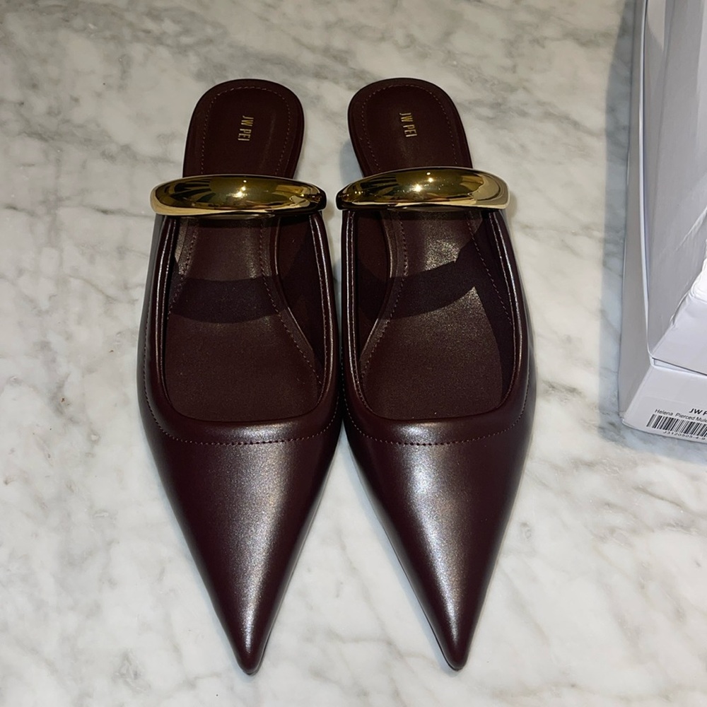 JW PEI pierced mules